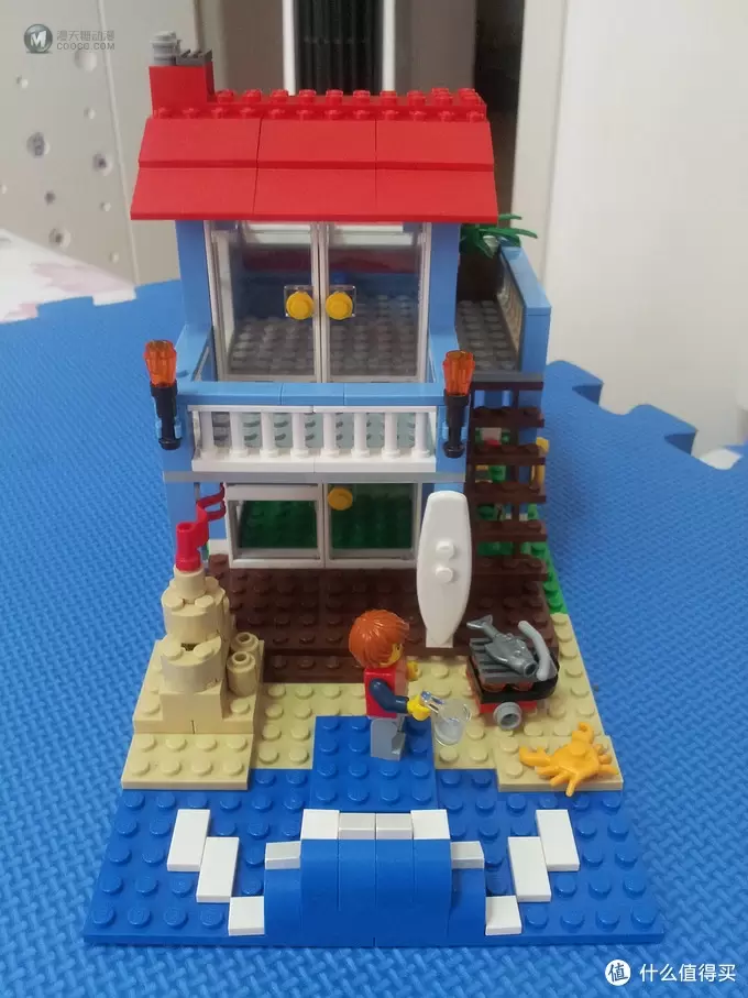 LEGO 乐高 创意百变组 海滨房屋 7346