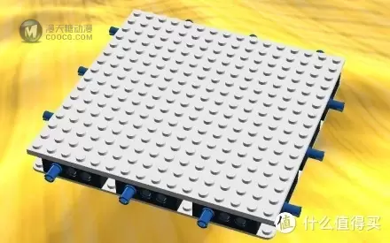 用LEGO 乐高画一幅画：积木与像素的世界