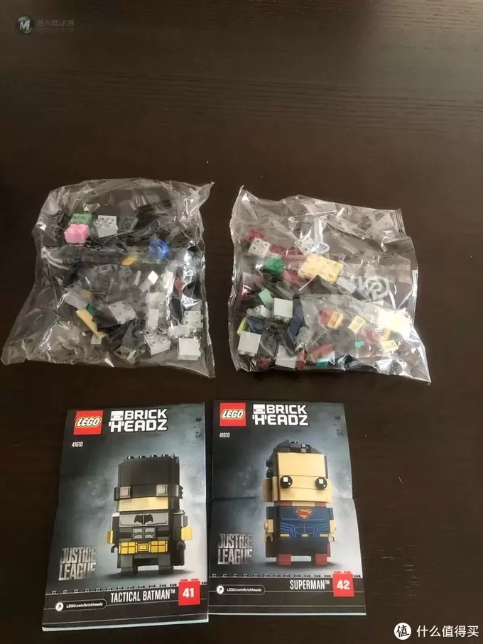 乐高 方头仔 篇四：LEGO乐高 BrickHeadz方头仔41610蝙蝠侠和超人战略套装