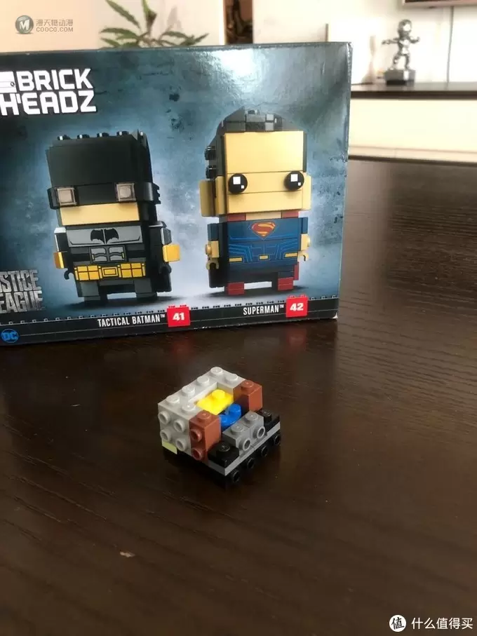 乐高 方头仔 篇四：LEGO乐高 BrickHeadz方头仔41610蝙蝠侠和超人战略套装