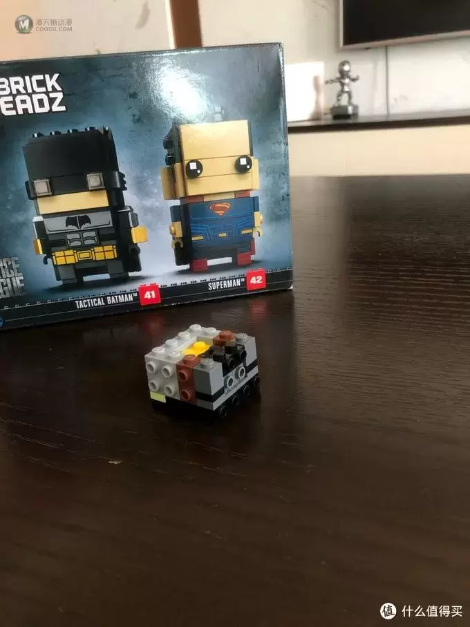 乐高 方头仔 篇四：LEGO乐高 BrickHeadz方头仔41610蝙蝠侠和超人战略套装