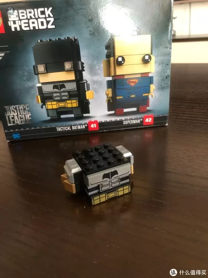 乐高 方头仔 篇四：LEGO乐高 BrickHeadz方头仔41610蝙蝠侠和超人战略套装