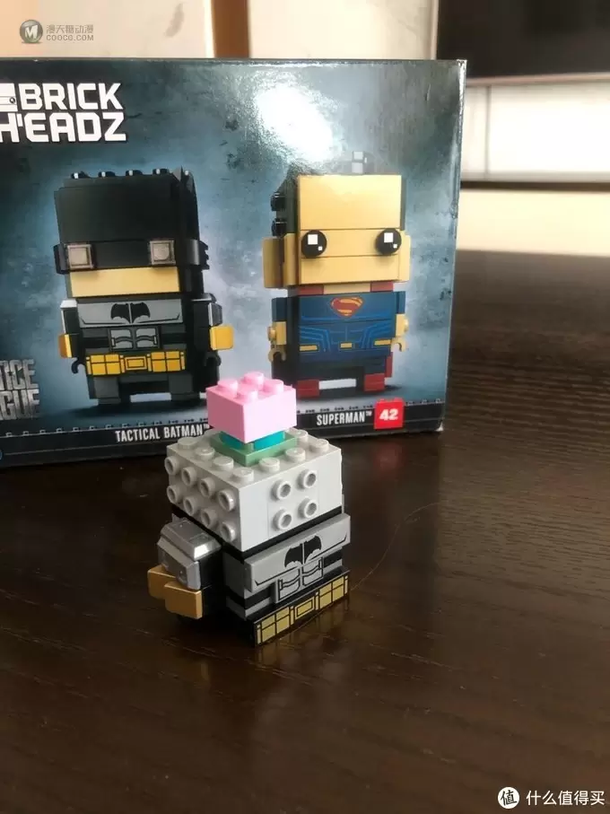 乐高 方头仔 篇四：LEGO乐高 BrickHeadz方头仔41610蝙蝠侠和超人战略套装