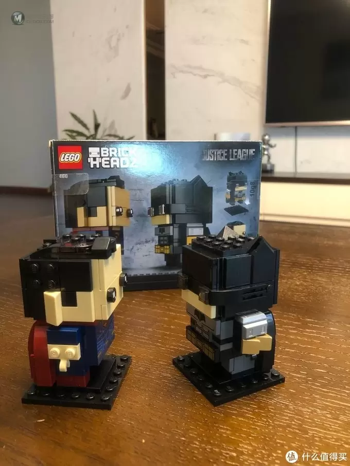 乐高 方头仔 篇四：LEGO乐高 BrickHeadz方头仔41610蝙蝠侠和超人战略套装