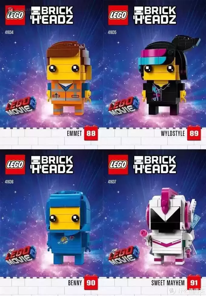 2019值得总结——这一年我入手的乐高Brickheadz系列方头仔