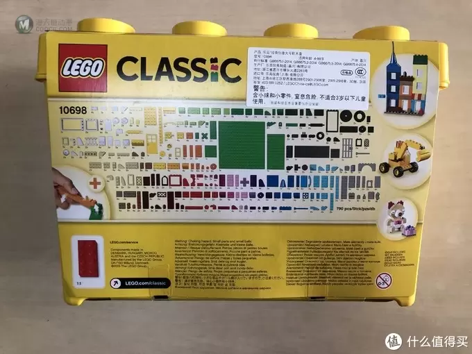 LEGO 篇六：宝宝无聊了？来盒乐高吧—2019年最值乐高之10698经典创意Classic大号积木盒