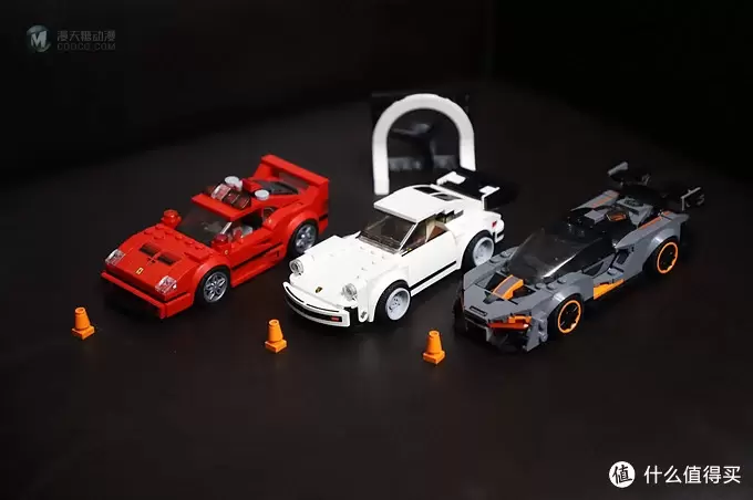 梦の玩具 篇六：LEGO 超级赛车 法拉利F40×迈凯伦SENNA×保时捷911