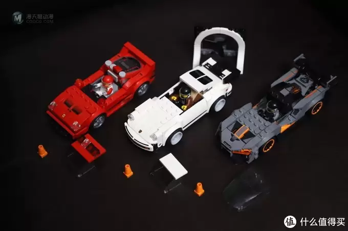 梦の玩具 篇六：LEGO 超级赛车 法拉利F40×迈凯伦SENNA×保时捷911