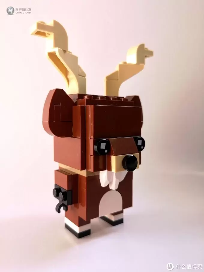 史上第一套三人装方头仔出现——Brickheadz 40353 Reindeer, Elf and Elfie