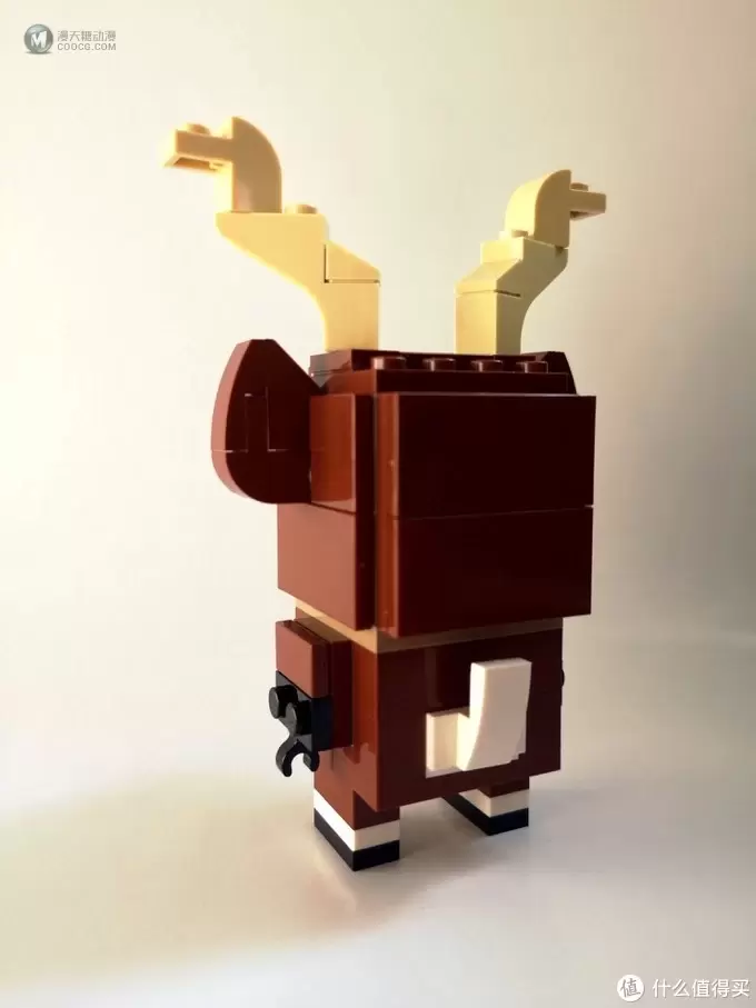 史上第一套三人装方头仔出现——Brickheadz 40353 Reindeer, Elf and Elfie