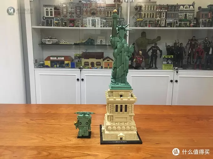 单反毁一生，LEGO穷三代 篇一百三十三：LEGO 乐高 建筑系列 21042 自由女神像和40367自由女神像方头仔