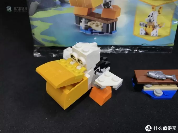 LEGO拼拼乐 篇三百零一：乐高三合一拼砌包30571鹈鹕