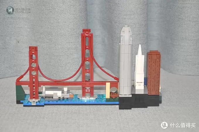 单反毁一生，LEGO穷三代 篇一百三十一：LEGO 乐高 Architecture 建筑系列 21043 San Francisco 旧金山