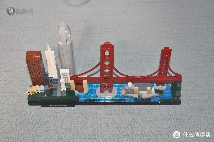 单反毁一生，LEGO穷三代 篇一百三十一：LEGO 乐高 Architecture 建筑系列 21043 San Francisco 旧金山