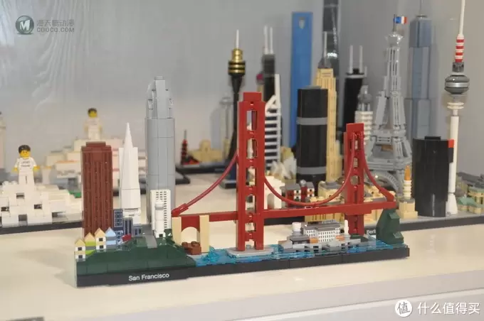 单反毁一生，LEGO穷三代 篇一百三十一：LEGO 乐高 Architecture 建筑系列 21043 San Francisco 旧金山