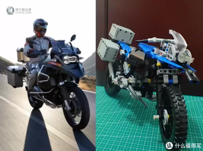 存钱买LEGO 篇十：TECHNIC 科技系列 42063 宝马水鸟 R1200GS ADV