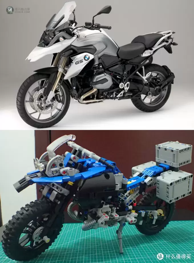 存钱买LEGO 篇十：TECHNIC 科技系列 42063 宝马水鸟 R1200GS ADV