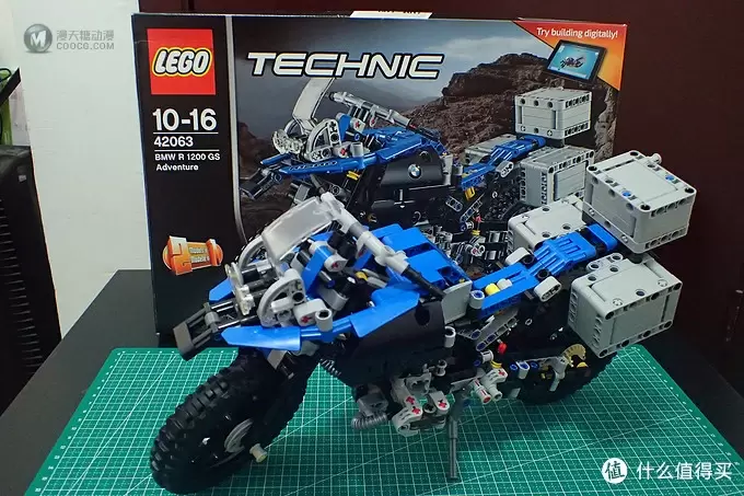 存钱买LEGO 篇十：TECHNIC 科技系列 42063 宝马水鸟 R1200GS ADV