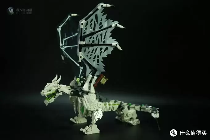 积木的世界 篇三十四：桌游？精神骨架？LEGO71721骷髅巫师的飞龙