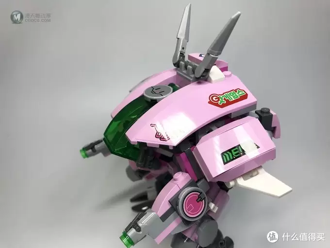 LEGO 乐高 守望先锋系列 75973 D.VA对战莱因哈特