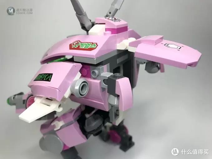 LEGO 乐高 守望先锋系列 75973 D.VA对战莱因哈特