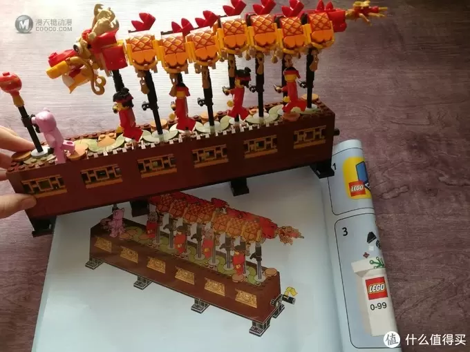 乐高  LEGO X 中国风 新年限量舞龙  粉小猪 套装 开箱体验