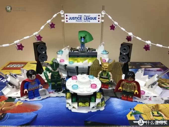 少了老爷的LEGO 乐高 70919 蝙蝠侠大电影 正义联盟周年晚会