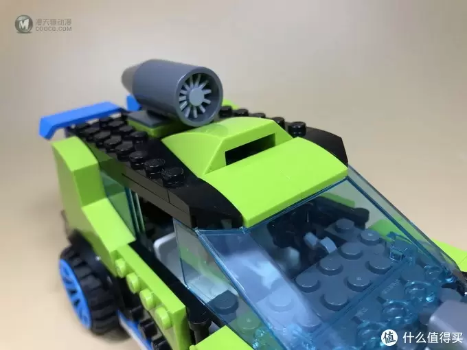 可变形的火箭拉力赛车 ：LEGO 乐高 Creator 创意百变组 3