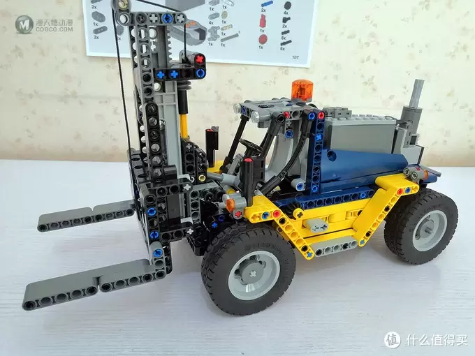 LEGO乐高2018科技 42079 A模式 重型叉车 遥控改装