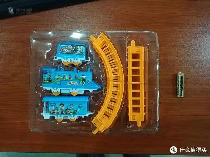 图书馆猿の托马撕（汪汪队）小火车套装轨道玩具