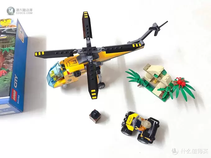 120元能买到什么乐高玩具！LEGO 60158运输直升机晒单