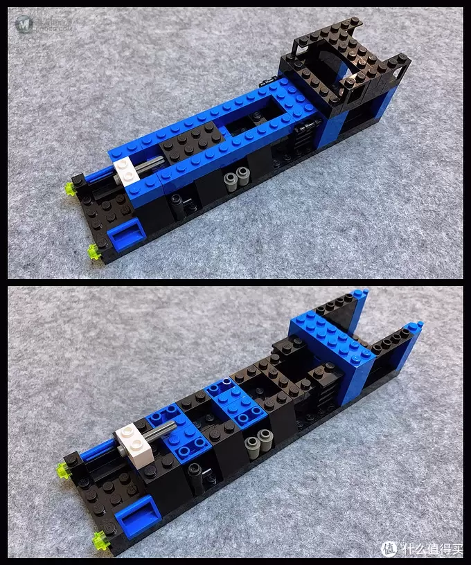 LEGO KT203 浅蓝色大型蒸汽机车