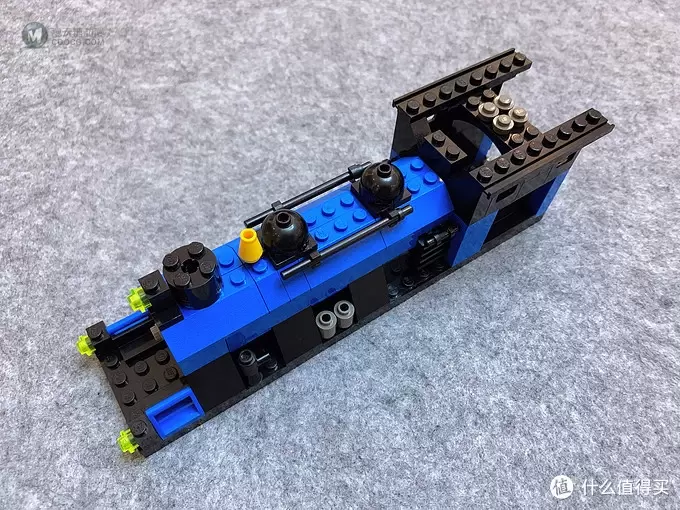 LEGO KT203 浅蓝色大型蒸汽机车