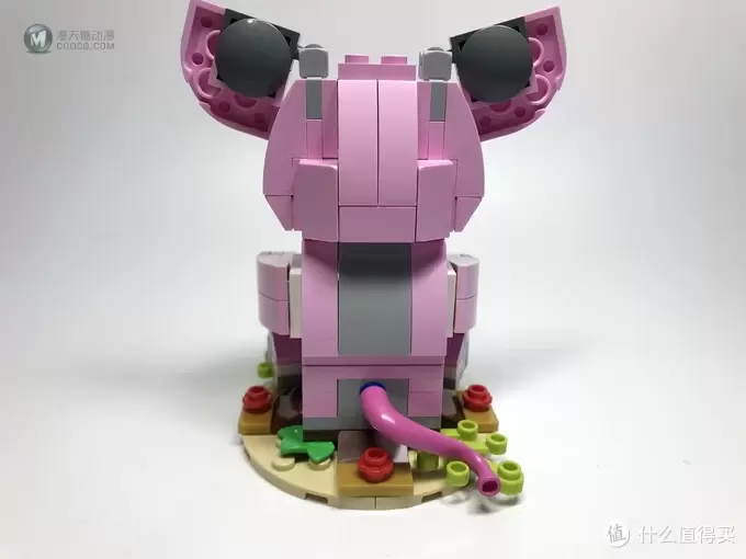 LEGO 乐高 拼拼乐 篇208： 可爱的粉红猪 40186 乐高猪年春节礼