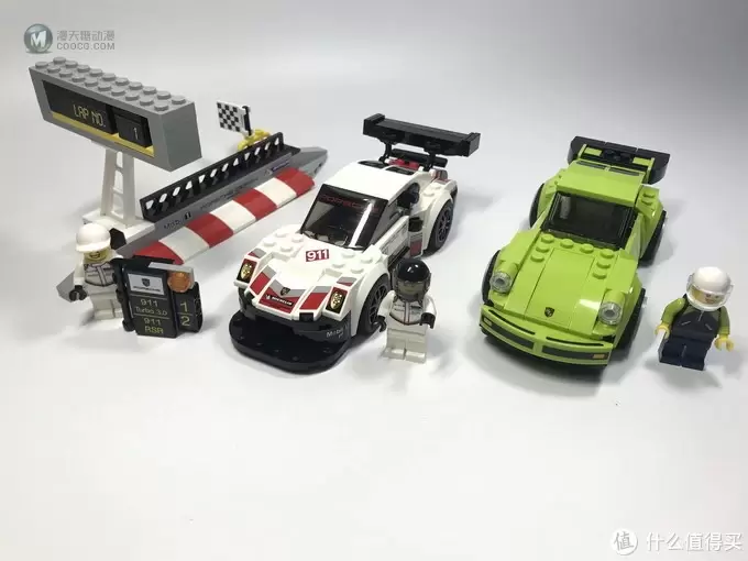 LEGO 乐高 拼拼乐 篇202：超级赛车系列 75888 保时捷 911 RSR和 911 Turbo 3.0