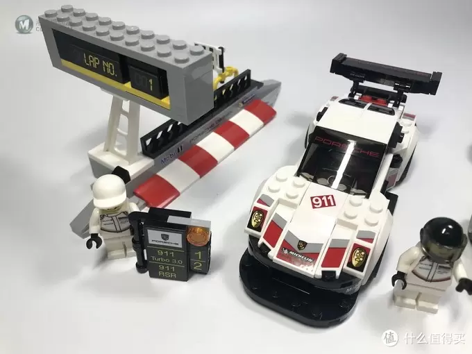 LEGO 乐高 拼拼乐 篇202：超级赛车系列 75888 保时捷 911 RSR和 911 Turbo 3.0