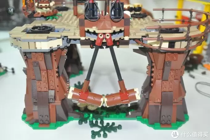 单反毁一生，LEGO穷三代 篇九十四：LEGO 乐高 STAR WARS 10236 EWOK VILLAGE 小熊村