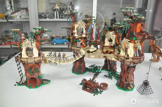 单反毁一生，LEGO穷三代 篇九十四：LEGO 乐高 STAR WARS 10236 EWOK VILLAGE 小熊村