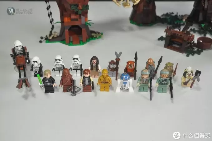 单反毁一生，LEGO穷三代 篇九十四：LEGO 乐高 STAR WARS 10236 EWOK VILLAGE 小熊村