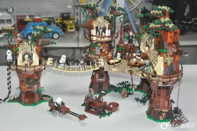 单反毁一生，LEGO穷三代 篇九十四：LEGO 乐高 STAR WARS 10236 EWOK VILLAGE 小熊村