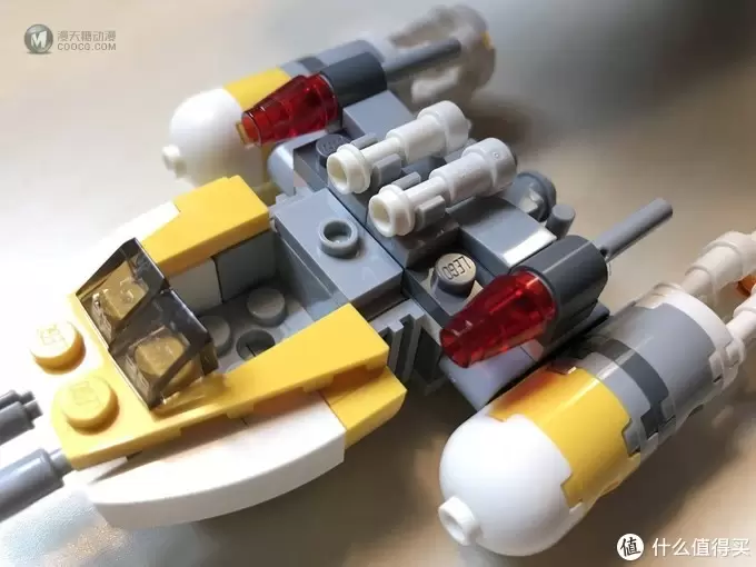 乐高这个大坑 篇三十二：#晒单大赛#LEGO 乐高 Star Wars 75162 Y-翼迷你战机