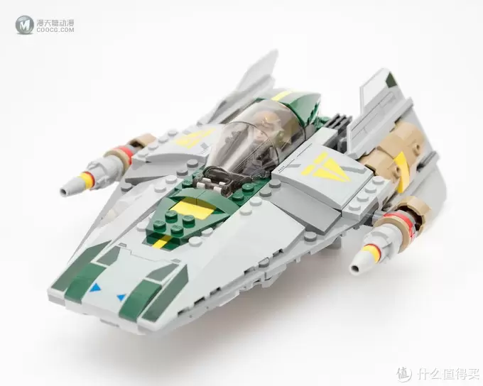 慷慨赴死的抵抗并不徒劳—LEGO 乐高 星球大战系列 75150 维达的高级钛战机对A翼星际战机