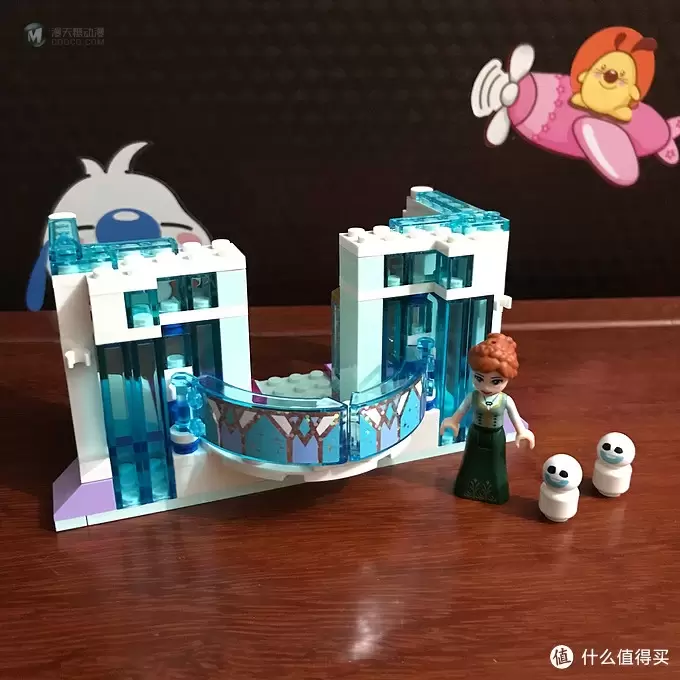 #原创新人#LEGO 乐高 41148 艾莎的魔法冰雪城堡 晒单