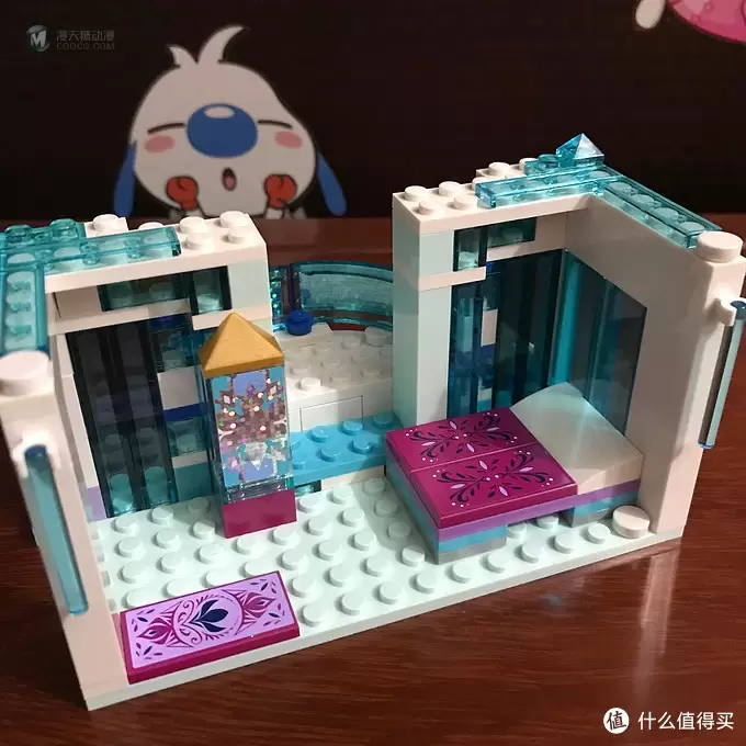 #原创新人#LEGO 乐高 41148 艾莎的魔法冰雪城堡 晒单