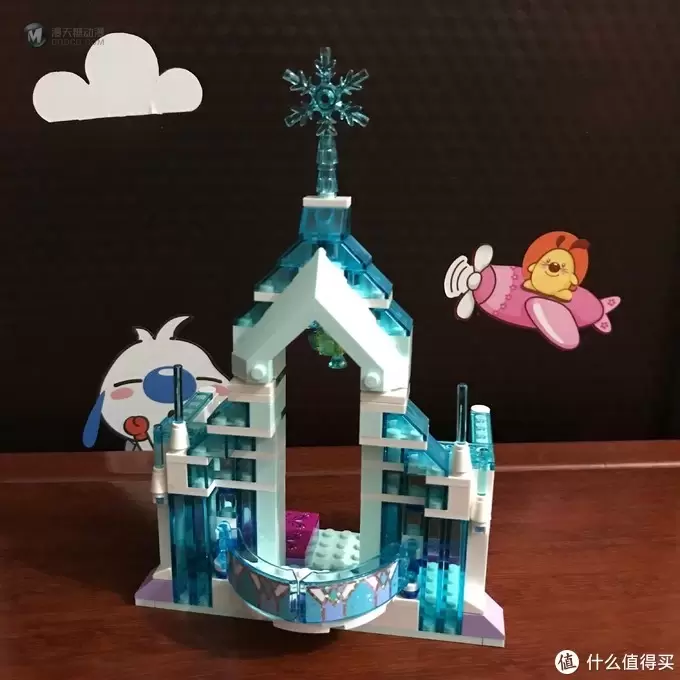 #原创新人#LEGO 乐高 41148 艾莎的魔法冰雪城堡 晒单