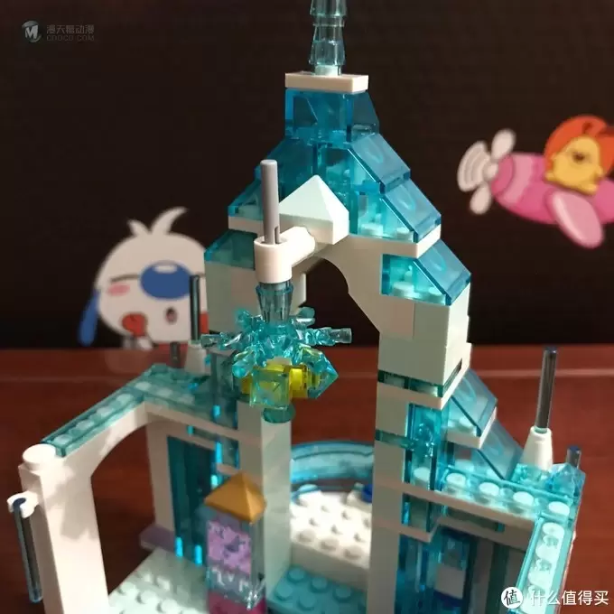 #原创新人#LEGO 乐高 41148 艾莎的魔法冰雪城堡 晒单