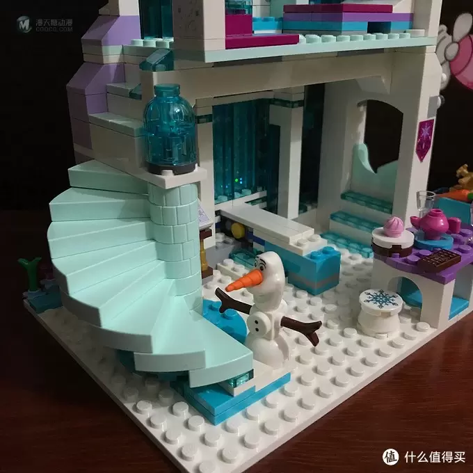 #原创新人#LEGO 乐高 41148 艾莎的魔法冰雪城堡 晒单