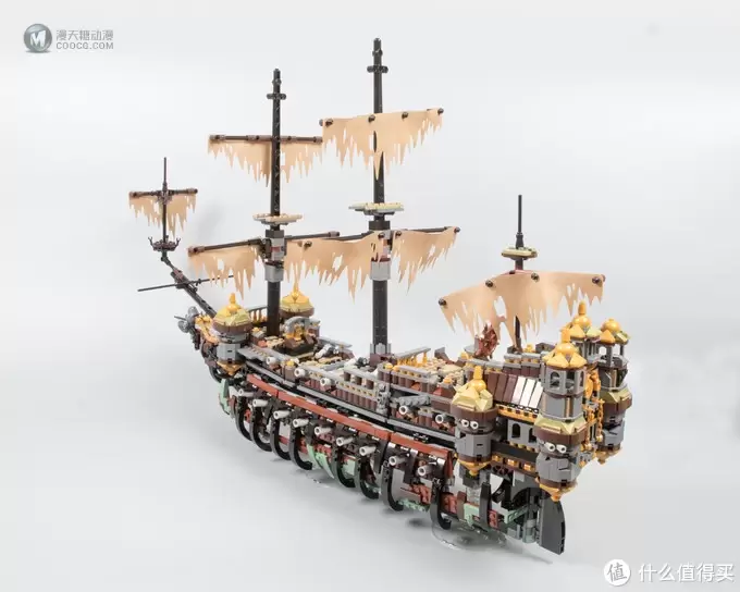 乘风破浪，幽魂残帆—LEGO 乐高 加勒比海盗 71042 沉默的玛丽号 评测