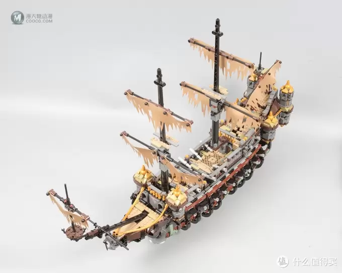 乘风破浪，幽魂残帆—LEGO 乐高 加勒比海盗 71042 沉默的玛丽号 评测