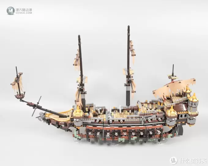 乘风破浪，幽魂残帆—LEGO 乐高 加勒比海盗 71042 沉默的玛丽号 评测